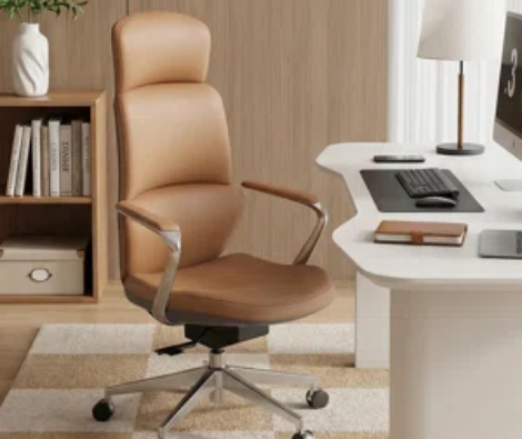 Genuine+Leather+Executive+Chair,+Swivel+Ergonomic+Office+Chair,+Home+Desk+Chair+with+Tilt+Reclining,+Alu-645790574 (4)