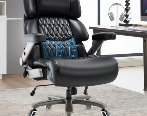 Heavy+Duty+Big+And+Tall+Leather+Executive+Office+Chair+Adjustable+Ergonomic+Desk+Chair-119636740